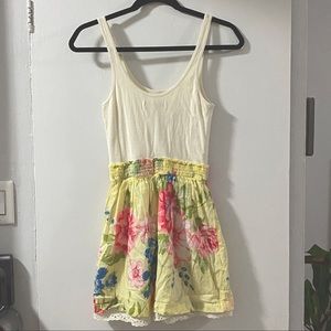A&F Floral Tank Dress - S